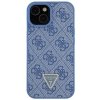 Guess GUHCP15SP4TDSCPB iPhone 15 / 14 / 13 6.1 niebieski/blue hardcase Crossbody 4G Metal Logo